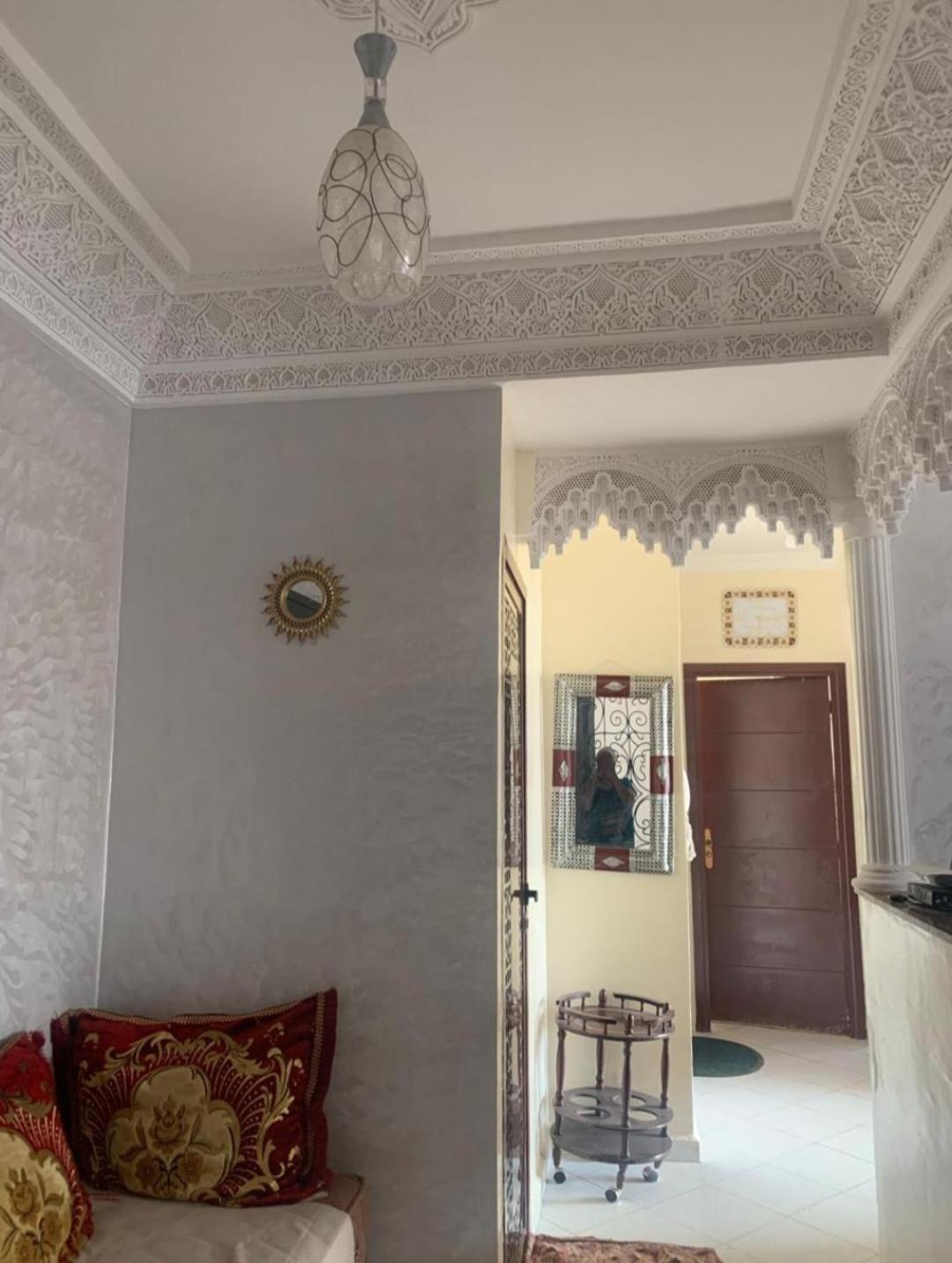 Adorable Apartamento A 8 Min Del Aeropuerto De Casablanca,Wifi Ultra Rapido Y Parking Gratis Derroua Dış mekan fotoğraf